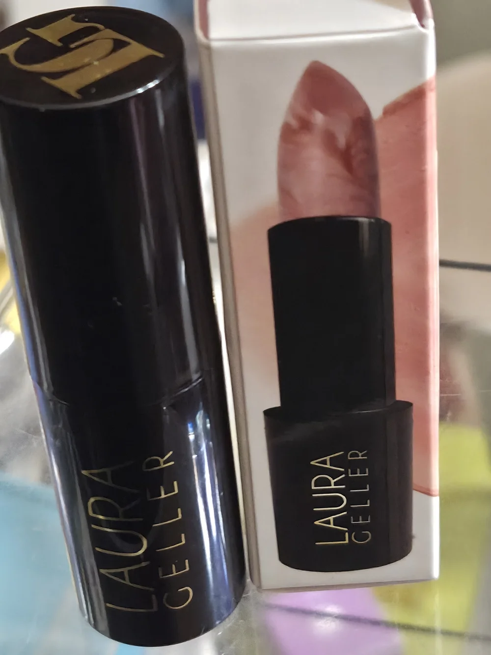 Laura Geller Italian Marble Lipstick in Berry Vanilla